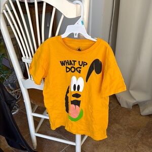 Disney Kids' Orange Pluto T-Shirt